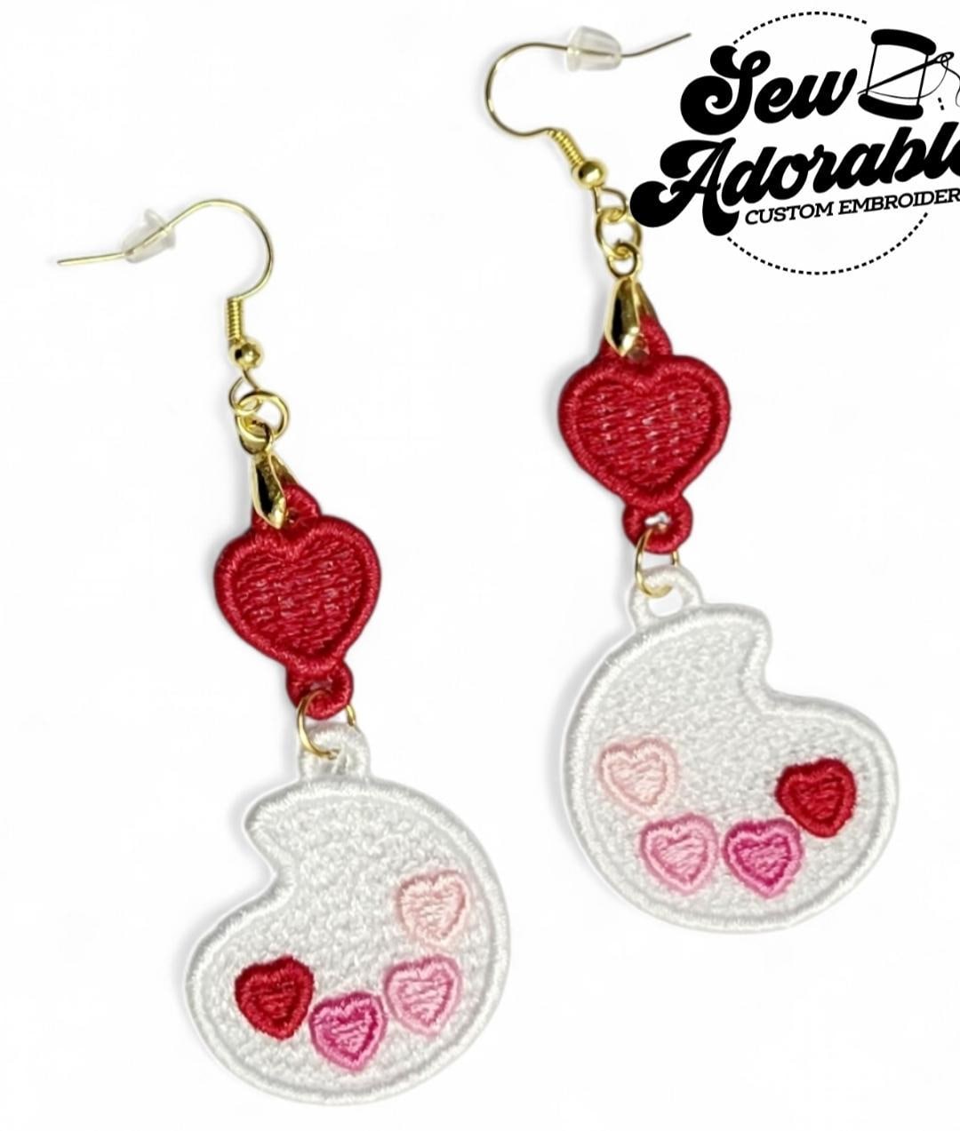 FSL Valentine Palette - Machine Embroidery - Digital Design - Freestanding Lace