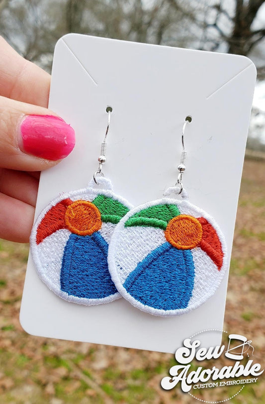 FSL Beach Ball Earrings