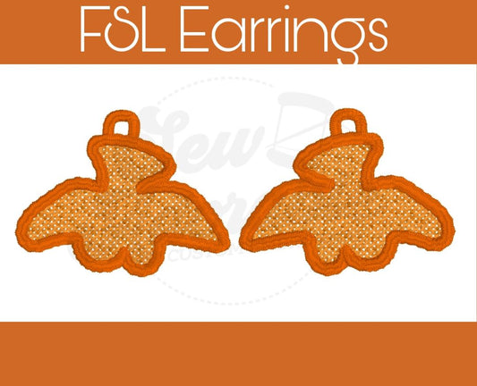 FSL Dino Nug 4 Earrings