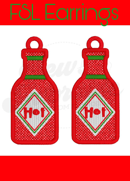 FSL Hot Sauce Earrings